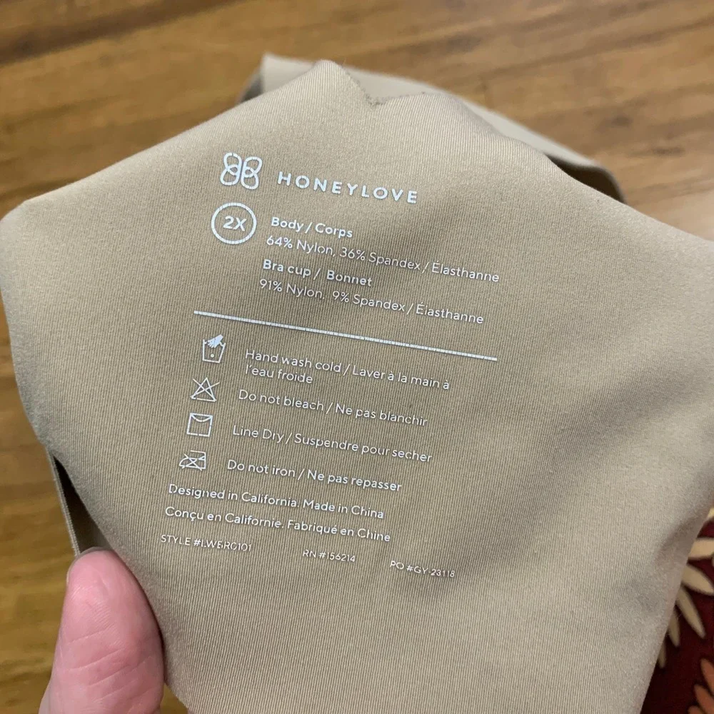 Honeylove Cream Bra - Picture 3 of 3